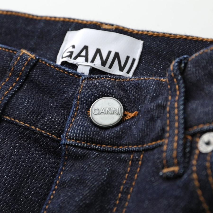 GANNI ガニー デニム Comfort Stretch Cutye Cropped J1143 6365 