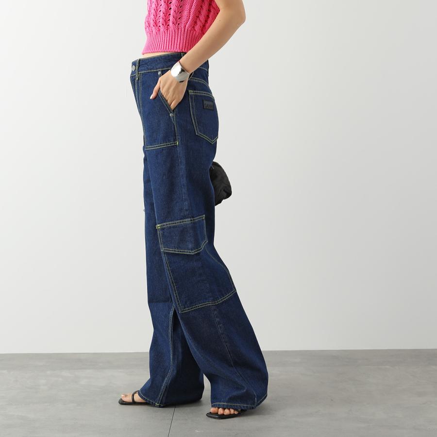GANNI ガニー デニム Rinse Denim Angi J1175 6605 レディース