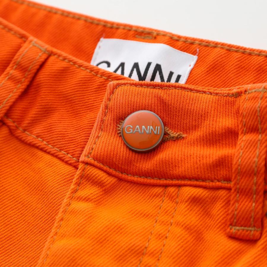 GANNI ガニー デニム Overdyed Cutline Jozey J1158 6553 GANNI ガニー デニム Overdyed Cutline Jozey J1158 6553