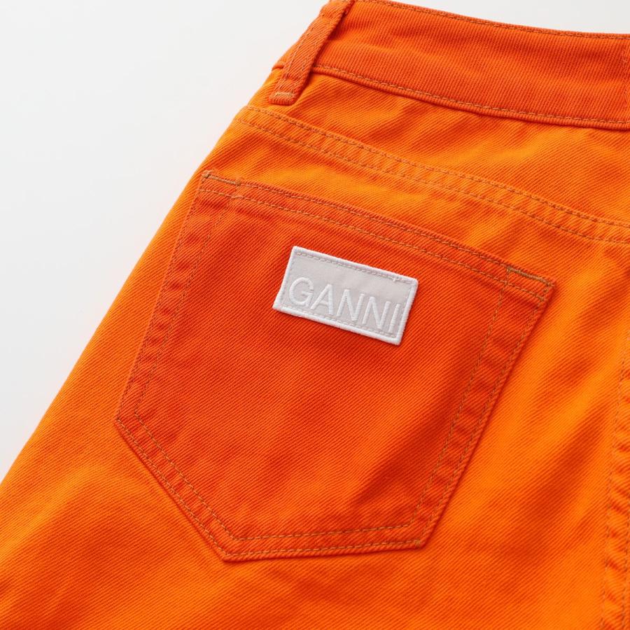 GANNI ガニー デニム Overdyed Cutline Jozey J1158 6553 GANNI ガニー デニム Overdyed Cutline Jozey J1158 6553