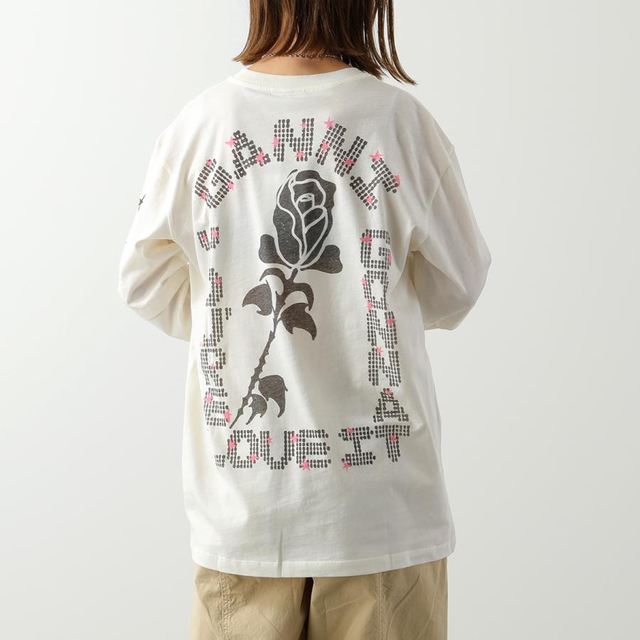 GANNI（ガニー） 長袖 Tシャツ Light Jersey Layered Long Sleeve T