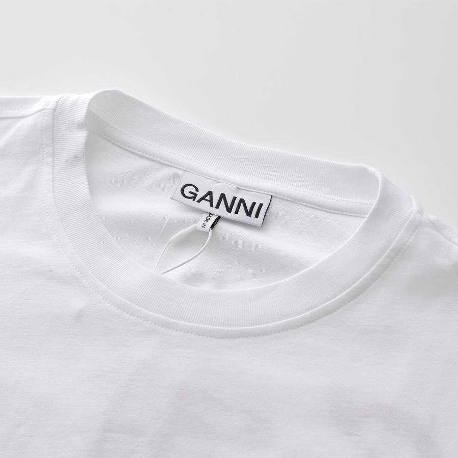 GANNI（ガニー） ロンT Light Jersey Layered Long Sleeve T Shirt