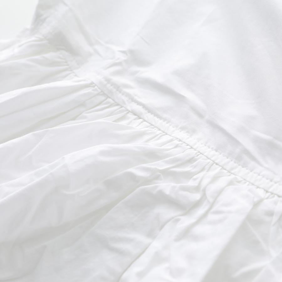 GANNI（ガニー） ブラウス Cotton Poplin Wrap Blouse F7607 6479