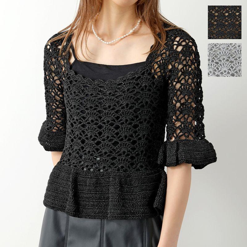 GANNI（ガニー） ニット トップス TOP K1824 2605 レディース クロシェ