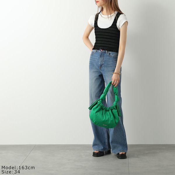 GANNI ガニー タンクトップ Velvet Jersey Smock Top T3345 3628 