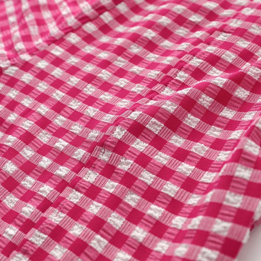 GANNI（ガニー） フレアパンツ Stretch Seersucker Cropped Pants