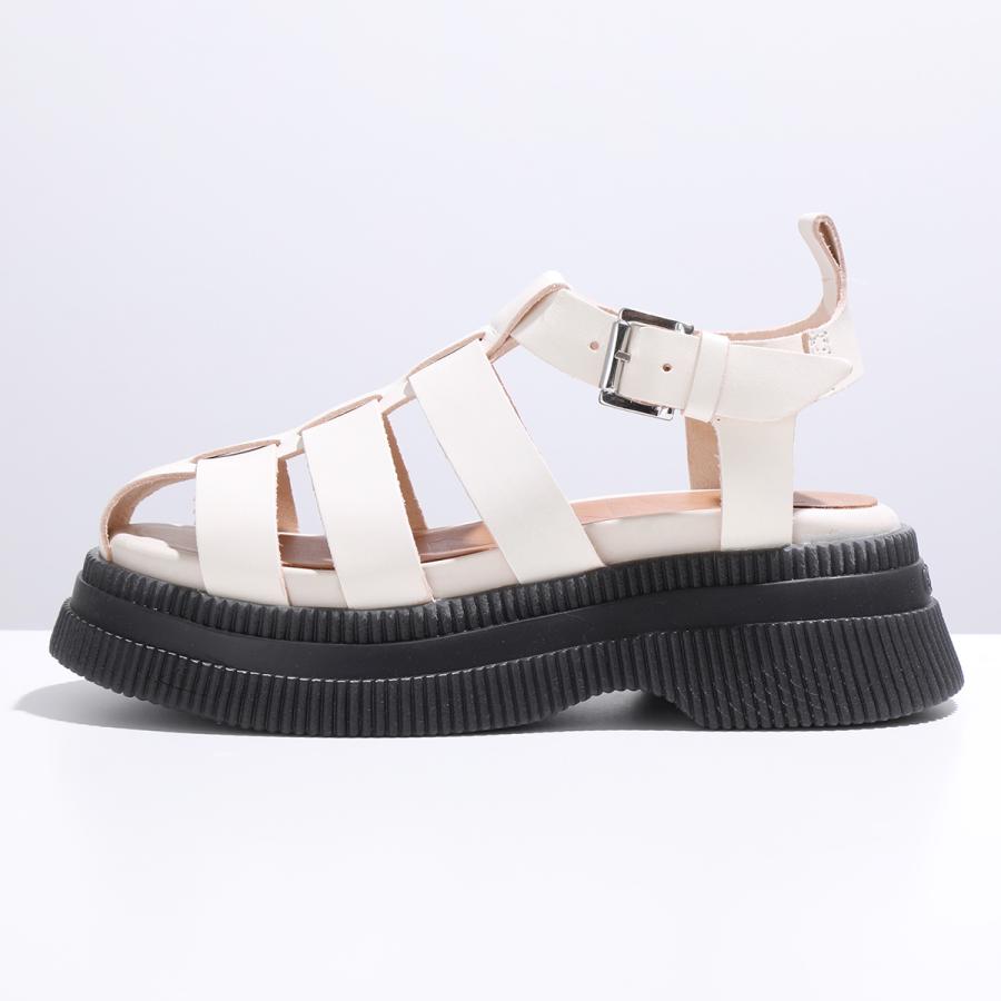 GANNI ガニー グルカサンダル Creepers Grid Sandal S2049 4897 GANNI ガニー グルカサンダル Creepers Grid Sandal S2049 4897