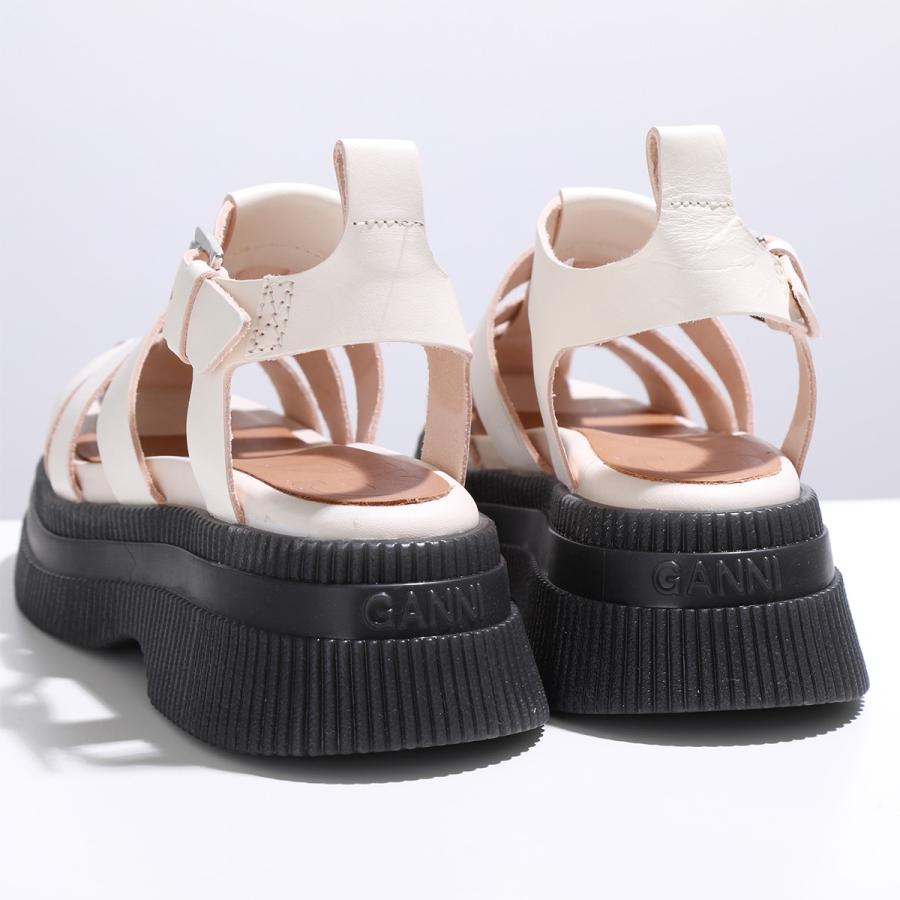 GANNI ガニー グルカサンダル Creepers Grid Sandal S2049 4897