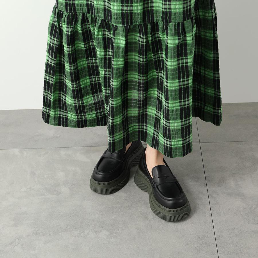GANNI ガニー ローファー Creepers Wallaby Loafer S1943 4897 GANNI ガニー ローファー Creepers Wallaby Loafer S1943 4897