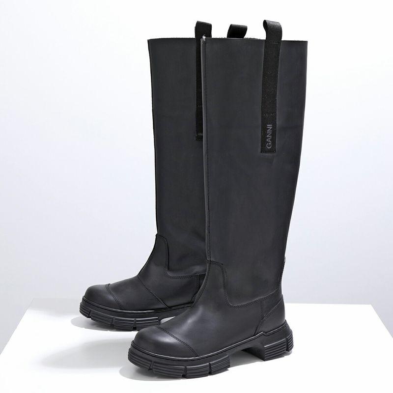 GANNI（ガニー） ロングブーツ Recycled Rubber Country Boot S2172