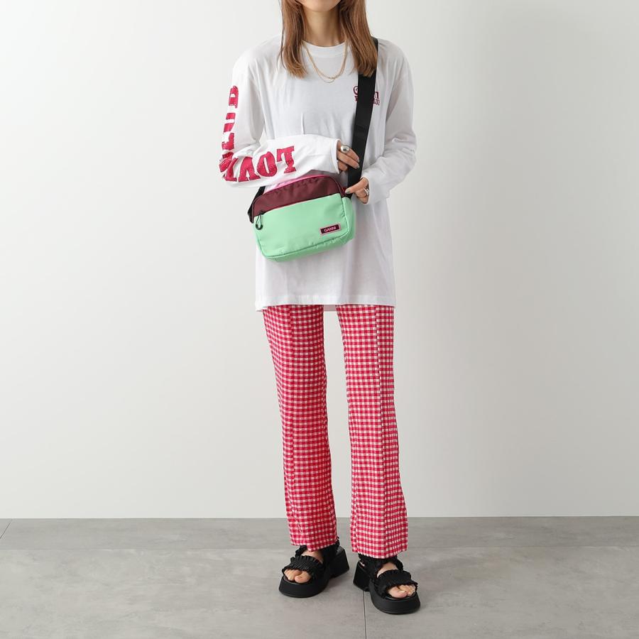 GANNI ガニー ショルダーバッグ Recycled Tech Festival Bag