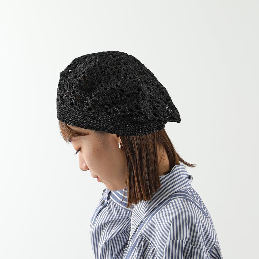 GANNI ガニー ベレー帽 Beret A4556 5863 レディース ロゴ GANNI ガニー ベレー帽 Beret A4556 5863 レディース ロゴ