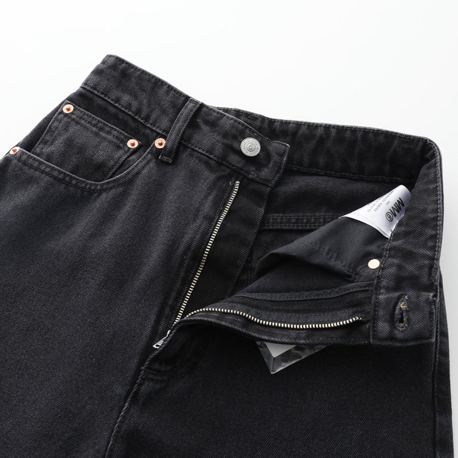 MM6 S62LB0102 ブラックデニム アリア MM6 エムエムシックス メゾンマルジェラ デニム S62LB0102 S30743