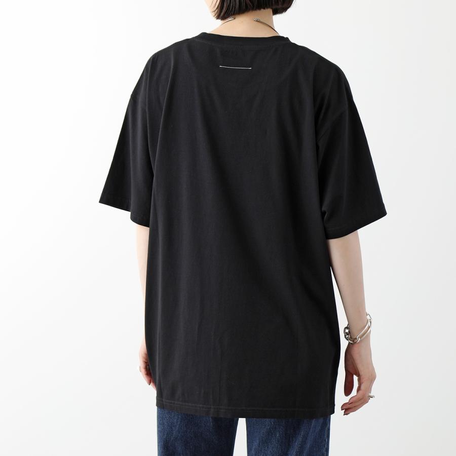 美品！MM6 Maison Margielaメゾンマルジェラ ロゴ 半袖Tシャツ Maison Margiela（メゾンマルジェラ） 並行輸入品 半袖 Tシャツ メンズ