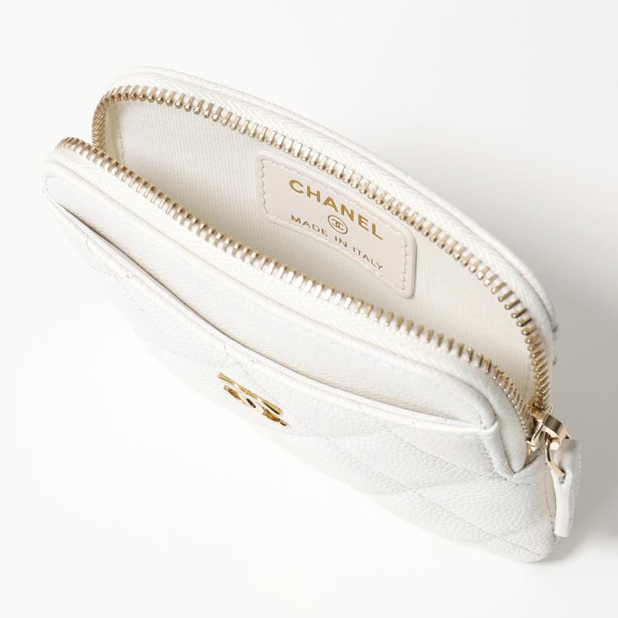 超美品！CHANEL 財布　ミニ　キャビアスキン マトラッセ　カードケース 超美品！CHANEL 財布 ミニ キャビアスキン マトラッセ カードケース