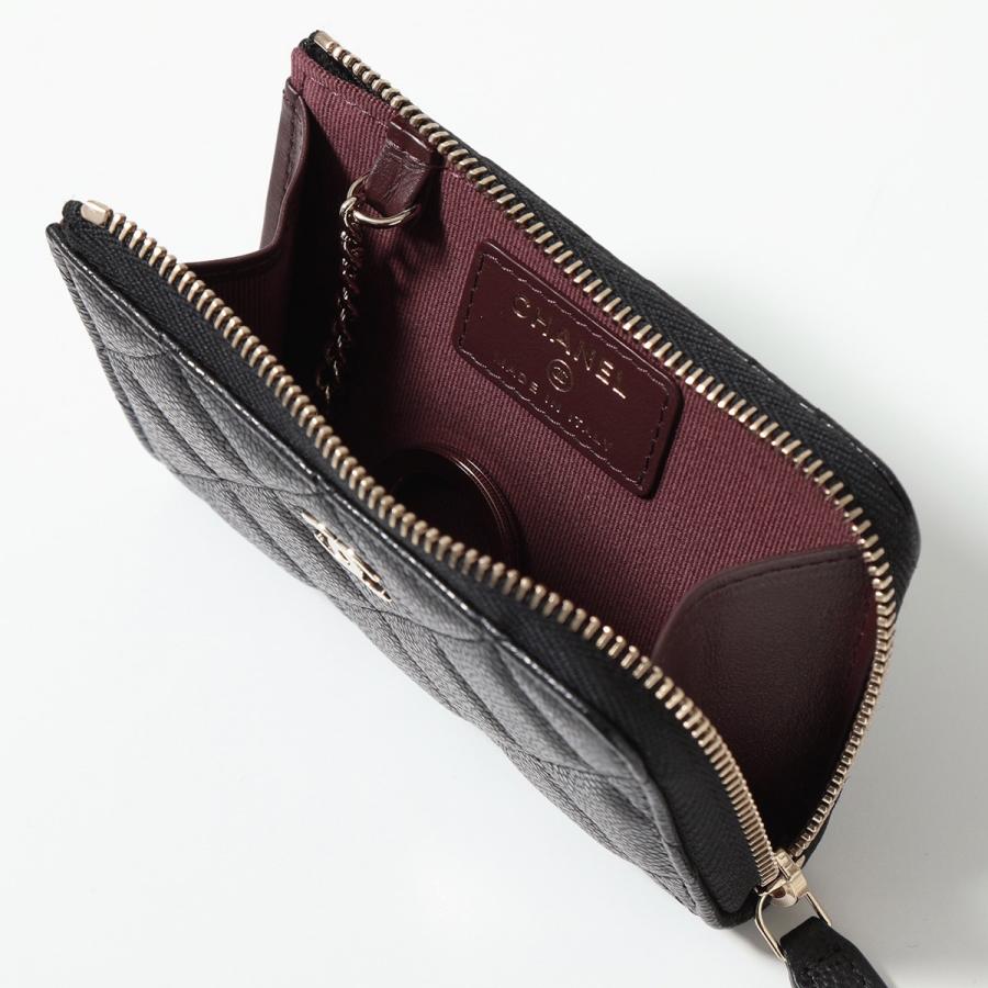 CHANEL シャネル コインケース AP0221 B10583 B15532 MATELASSE マトラッセ キャビアスキン ココマーク キーケース  カードケース ミニ財布 : インポートセレクトmusee - 通販 - Yahoo!ショッピング 専用サンクスページ シャネル CHANEL  キーケース マトラッセ