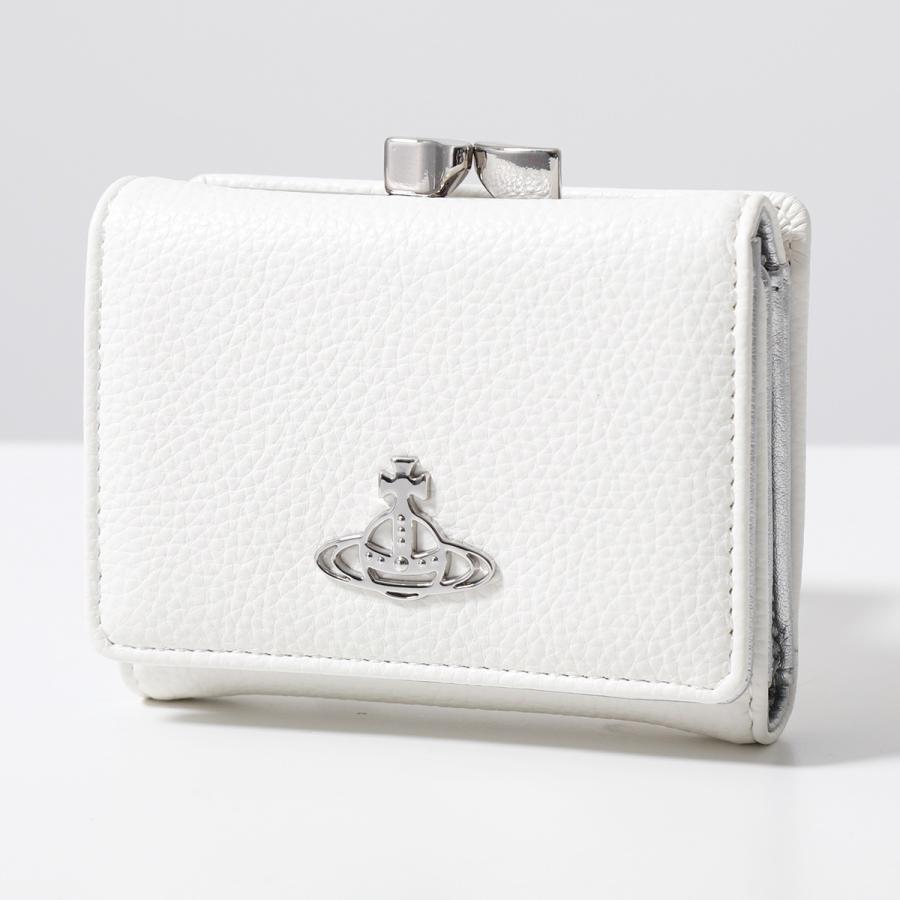 Vivienne Westwood 三つ折り財布 レザー ホワイト