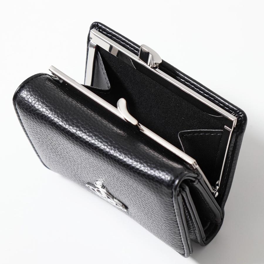 未使用 ヴィヴィアンウエストウッド Vivienne Westwood 24SS 51010018-S000D-PF ヴィーガン グレイン 三つ折財布 コンパクトウォレット パープル 定価68200円 Vivienne Westwood（ヴィヴィアンウエストウッド） 三つ折り財布 SMALL