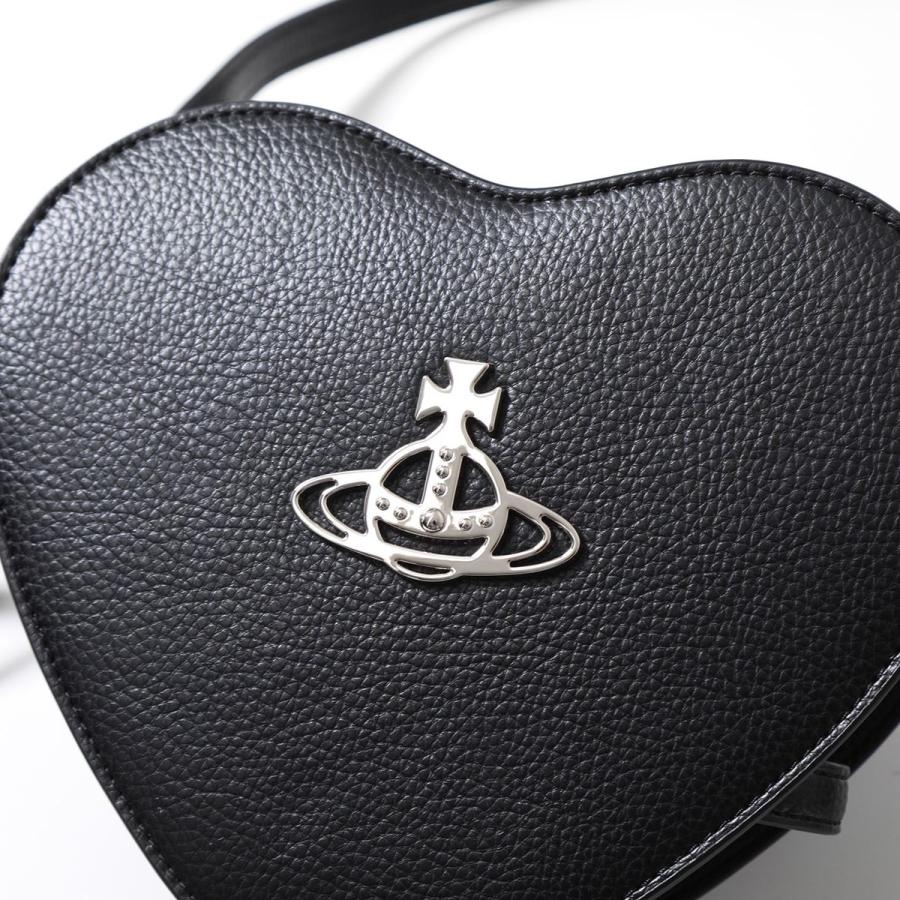 Vivienne Westwood ヴィヴィアンウエストウッド ショルダーバッグ LOUISE HEART ハート 4304006M S000D レディース グレイン メタルオーブ 鞄 カラー3色｜s-musee｜17