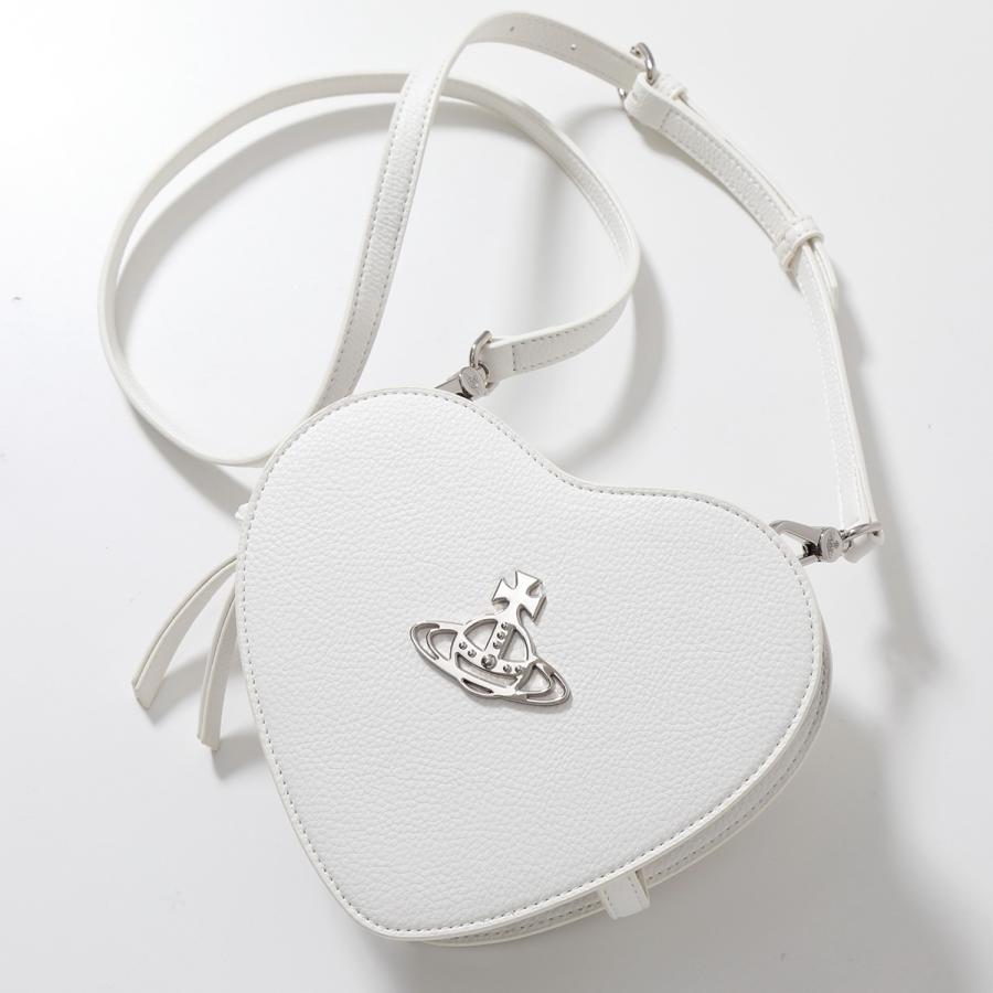 Vivienne Westwood ヴィヴィアンウエストウッド ショルダーバッグ LOUISE HEART ハート 4304006M S000D レディース グレイン メタルオーブ 鞄 カラー3色｜s-musee｜07