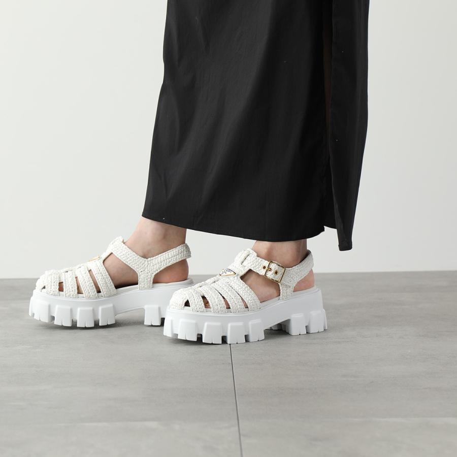 PRADA プラダ ケージサンダル モノリス 1X138N 055 70N PRADA プラダ ケージサンダル モノリス 1X138N 055 70N
