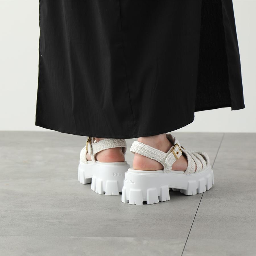 PRADA プラダ ケージサンダル モノリス 1X138N 055 70N PRADA プラダ ケージサンダル モノリス 1X138N 055 70N