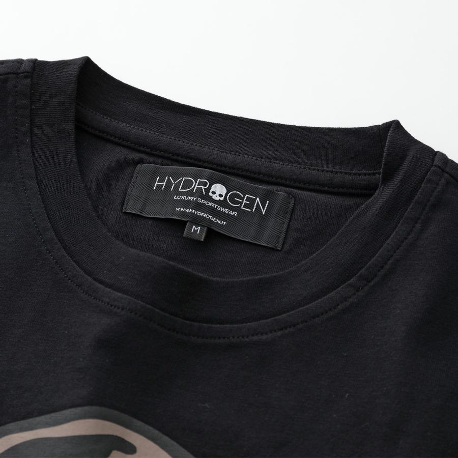 HYDROGEN（ハイドロゲン） 半袖 Tシャツ PALMS SKULL TEE 320614