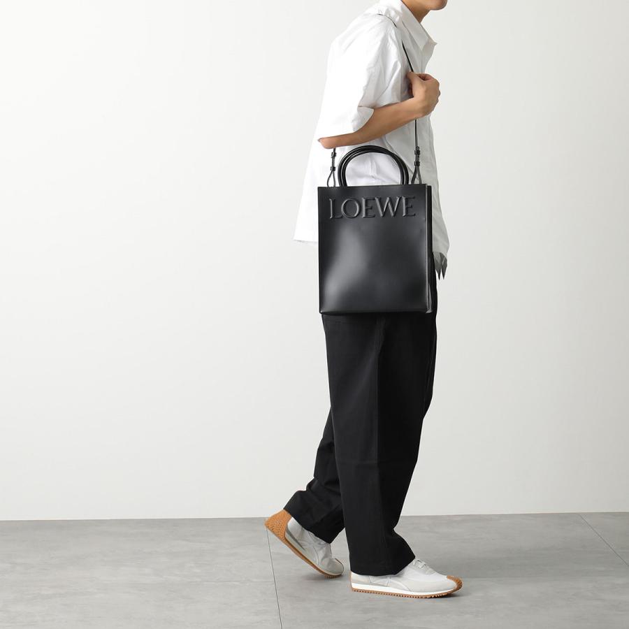 LOEWE ロエベ トートバッグ STANDARD スタンダード A933R18X14 レディース レザー ロゴ ショルダーバッグ 鞄  1100/NEGRO/BLACK｜s-musee｜08