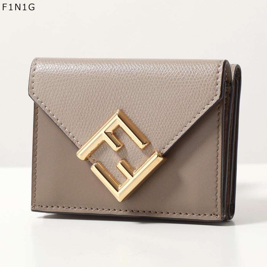 FENDI フェンディ 三つ折り財布 8M0480 ALWA レディース FF FENDI フェンディ 三つ折り財布 8M0480 ALWA レディース FF