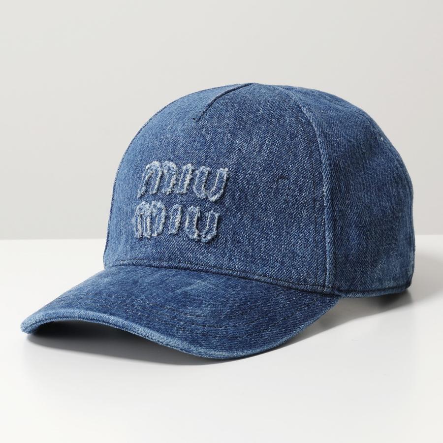miu MIUMIU ミュウミュウ ベースボールキャップ 5HC179 2CL4 miu MIUMIU ミュウミュウ ベースボールキャップ 5HC179 2CL4