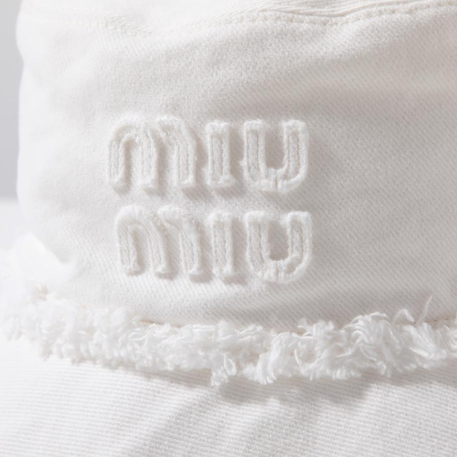 miu miu（ミュウミュウ） バケットハット 5HC196 2CL4 レディース