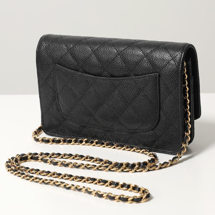 CHANEL シャネル ショルダーバッグ  MATELASSE マトラッセ AP0250 Y01864 Y01588 C3906 レディース チェーンウォレット キャビアスキン ココマーク 鞄｜s-musee｜13