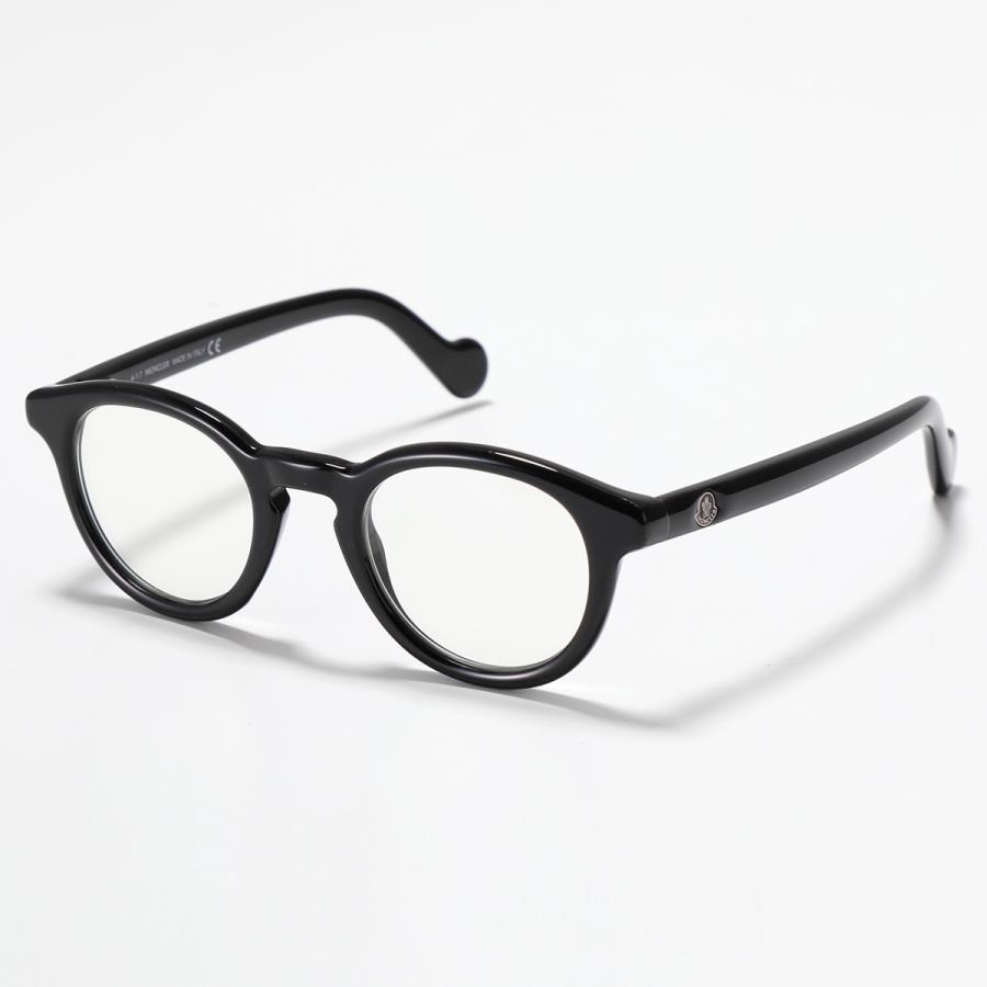 新品未使用 MONCLER モンクレール ML5002 001 メガネフレーム MONCLER（モンクレール） ダテメガネ ML5002 レディース ウェリントン