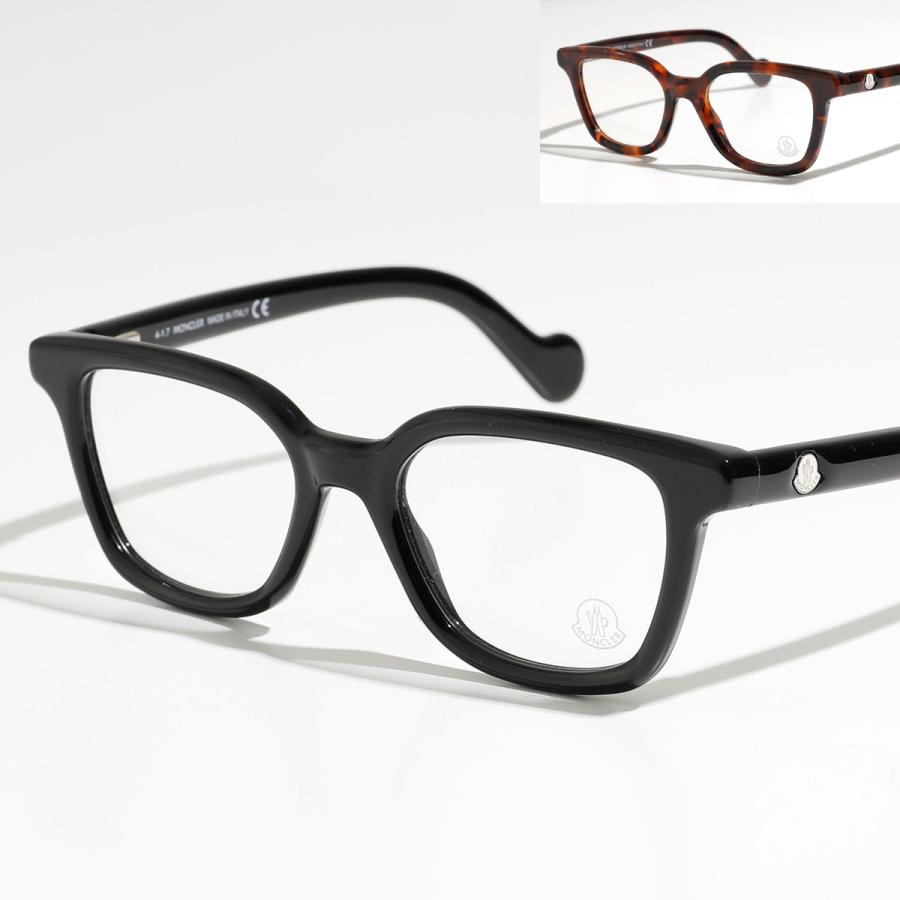 MONCLER（モンクレール） ダテメガネ ML5001 メンズ スクエア 伊達