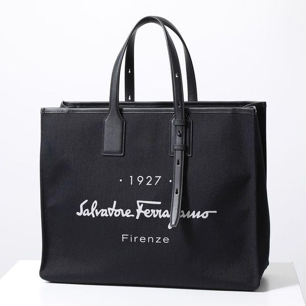 FERRAGAMO（フェラガモ） トートバッグ 24 0842 メンズ キャンバス