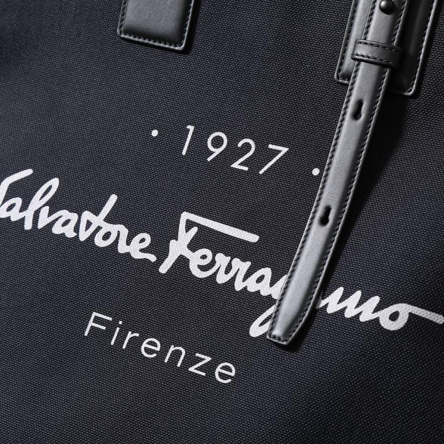 FERRAGAMO トートバッグ フェラガモ 24 0842 メンズ キャンバス FERRAGAMO トートバッグ フェラガモ 24 0842 メンズ キャンバス