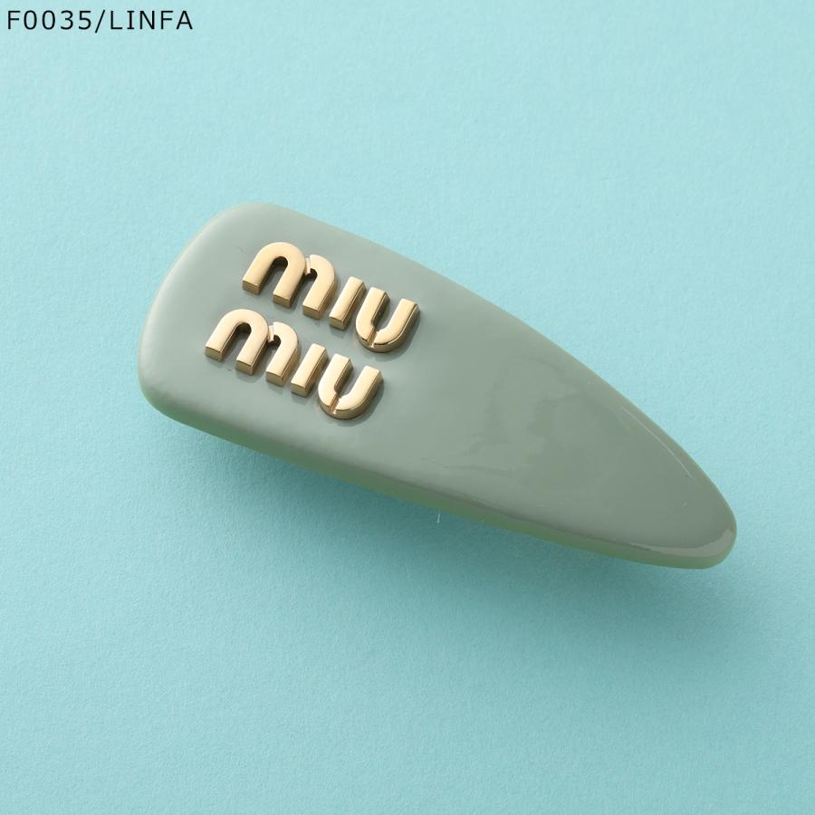 miu miu（ミュウミュウ） バレッタ 5IF092 069 レディース エナメル
