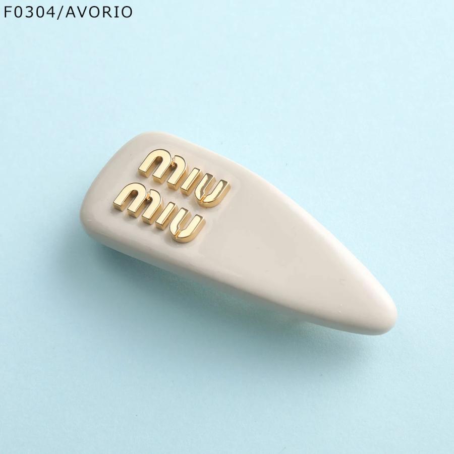 miu miu（ミュウミュウ） バレッタ 5IF092 069 レディース エナメル