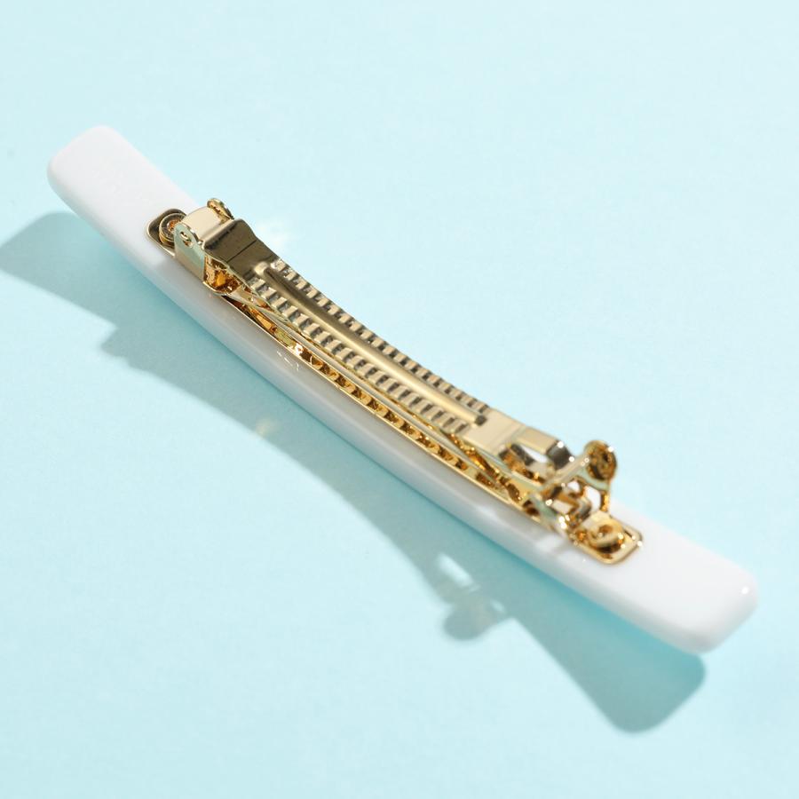 miu MIUMIU ミュウミュウ バレッタ 5IF125 2F8O レディース ロゴ