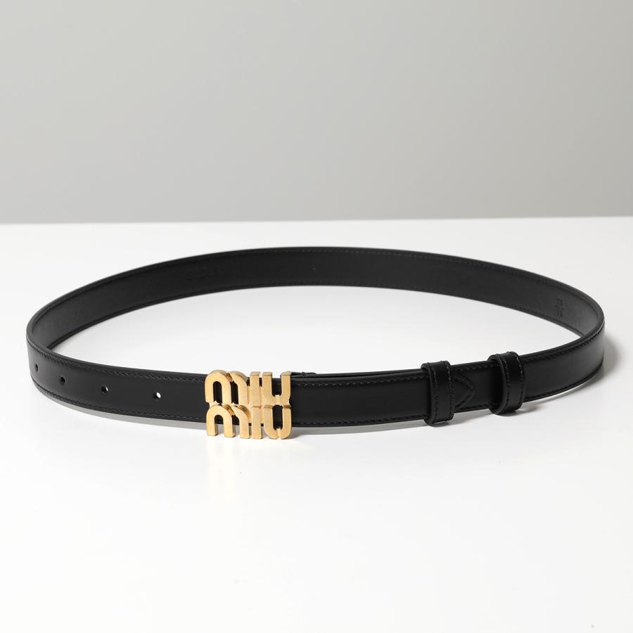miu MIUMIU ミュウミュウ ベルト 5CC559 2AIX レディース レザー miu MIUMIU ミュウミュウ ベルト 5CC559 2AIX レディース レザー