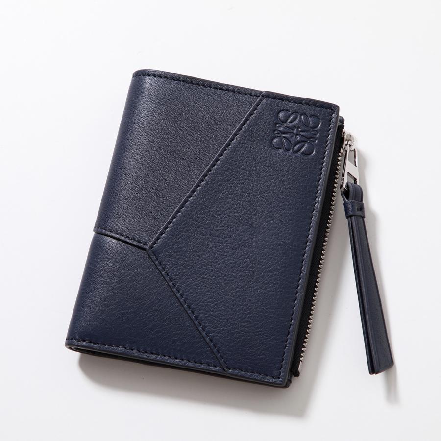 LOEWE ロエベ 二つ折り財布 PUZZLE EDGE SLIM パズル C510W73X02 