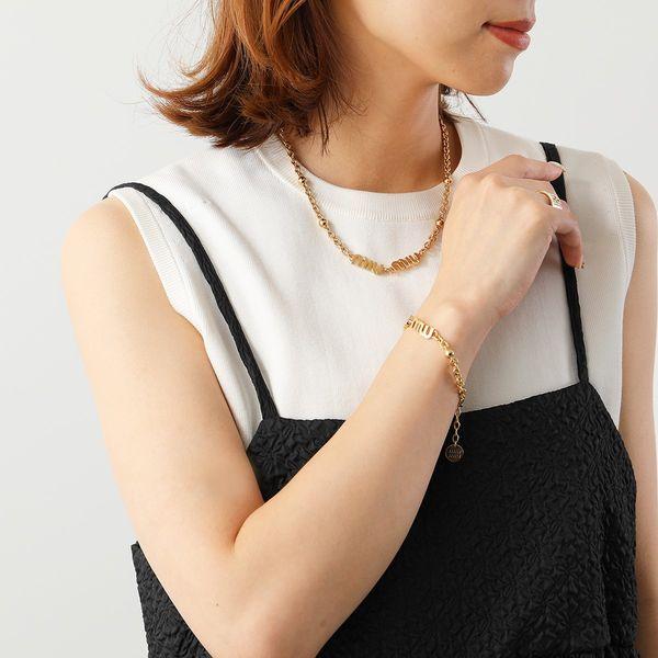 miu MIUMIU ミュウミュウ ブレスレット 5IB455 2F7U レディース miu MIUMIU ミュウミュウ ブレスレット 5IB455 2F7U レディース