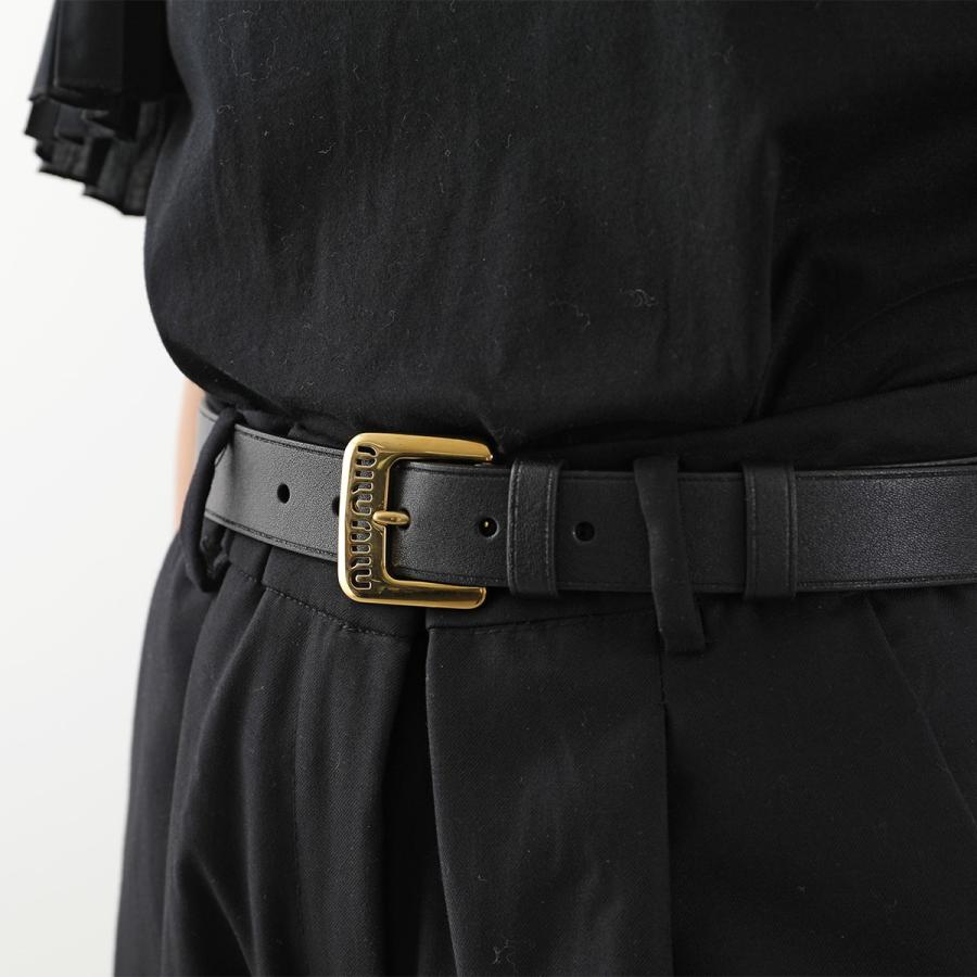 miu miu（ミュウミュウ） ベルト 5CC545 EFX レディース レザー