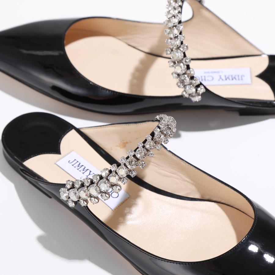 Jimmy Choo ジミーチュウ ミュール BING FLAT PAT レディース フラット