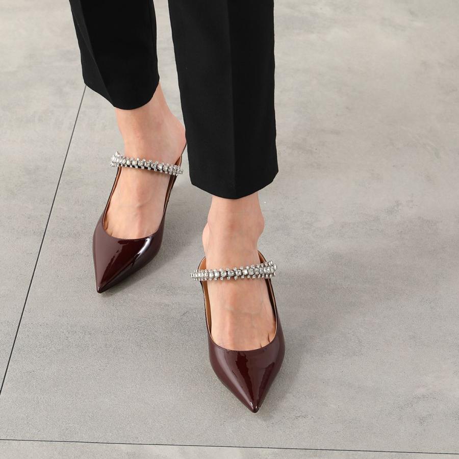 JIMMY CHOO（ジミーチュウ） ミュール BING 65 PAT レディース
