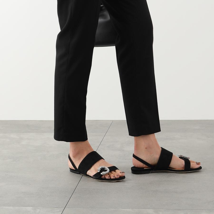 JIMMY CHOO Jimmy Choo ジミーチュウ サンダル SAPHERA FLAT SUE JIMMY CHOO Jimmy Choo ジミーチュウ サンダル SAPHERA FLAT SUE