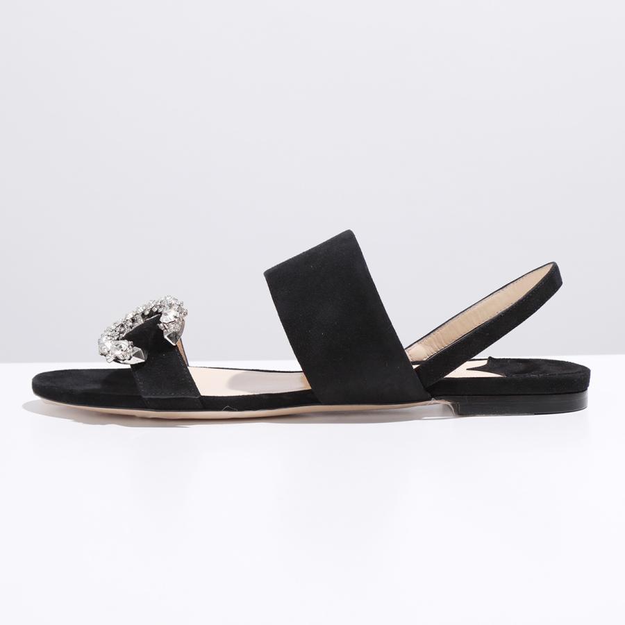JIMMY CHOO Jimmy Choo ジミーチュウ サンダル SAPHERA FLAT SUE JIMMY CHOO Jimmy Choo ジミーチュウ サンダル SAPHERA FLAT SUE