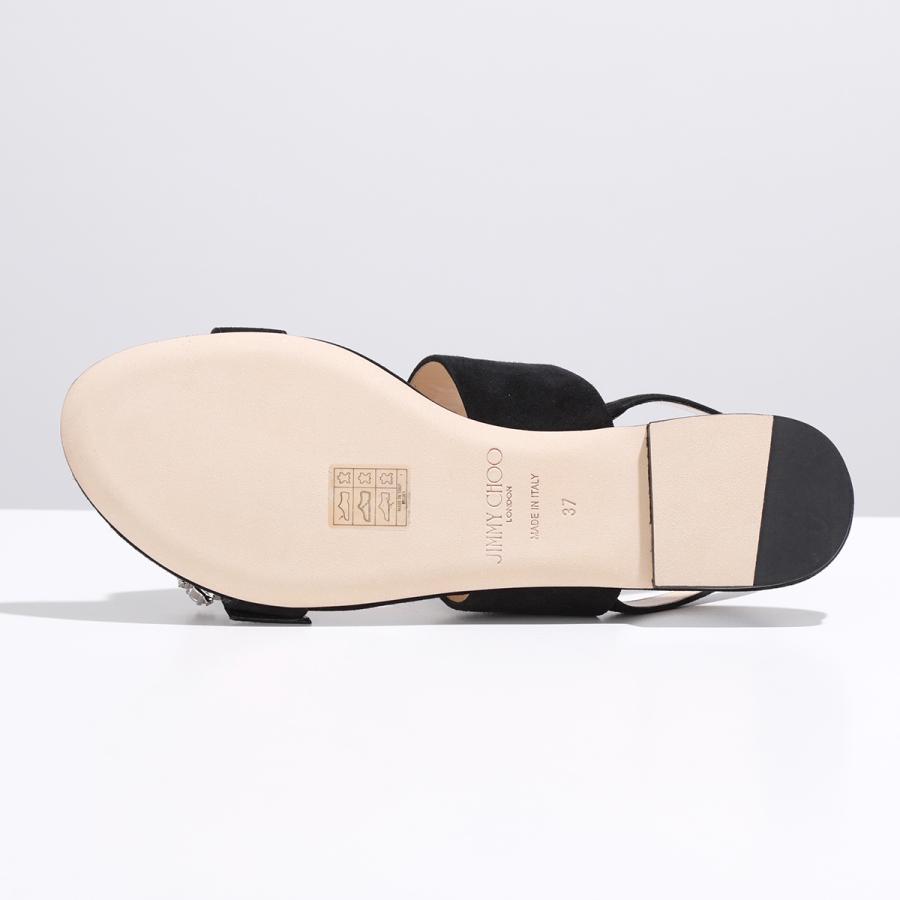 JIMMY CHOO Jimmy Choo ジミーチュウ サンダル SAPHERA FLAT SUE JIMMY CHOO Jimmy Choo ジミーチュウ サンダル SAPHERA FLAT SUE