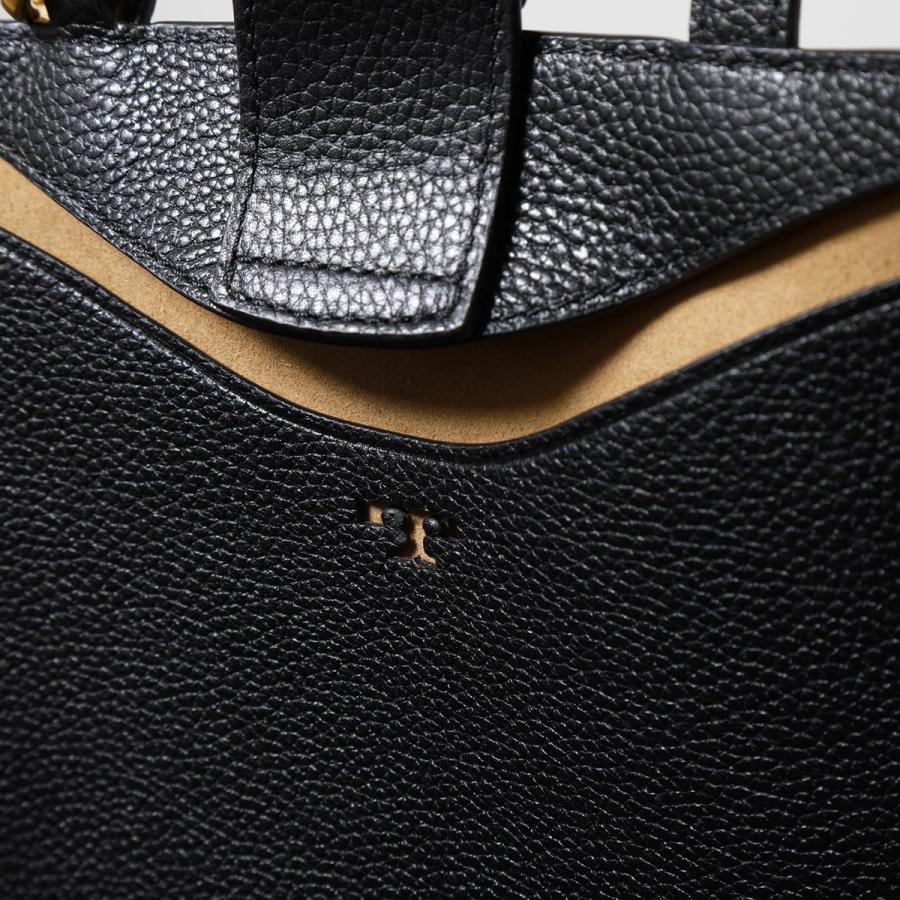 TORY BURCH トリーバーチ トートバッグ MCGRAW CARRYALL マックグロー キャリーオール 147574 レディース ショルダーバッグ レザー 鞄 BLACK/001｜s-musee｜08