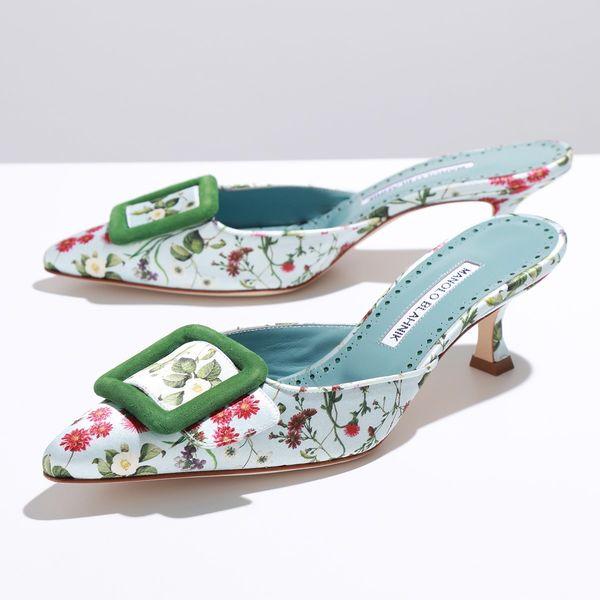 MANOLO BLAHNIK（マノロブラニク） ミュール MAYSALE BI メイセール